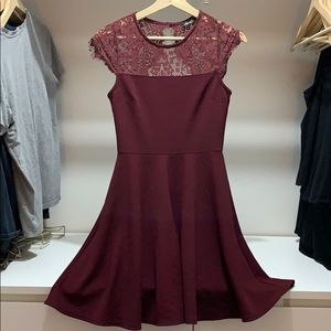 Maroon dress